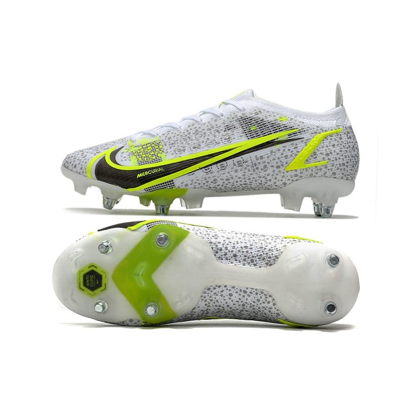 Nike Mercurial Vapor Elite SG Pro stříbrný Safari Bílá Černá Stříbrná Neon